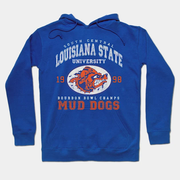 Sclsu Mud Dogs Waterboy Dks Worn Hoodie