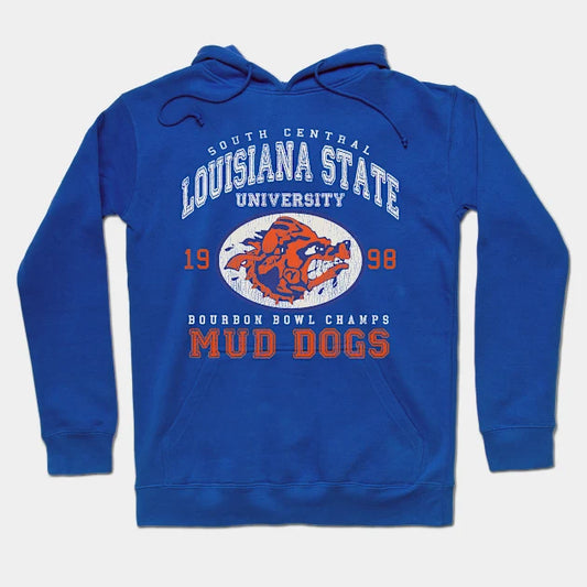 Sclsu Mud Dogs Waterboy Dks Worn Hoodie