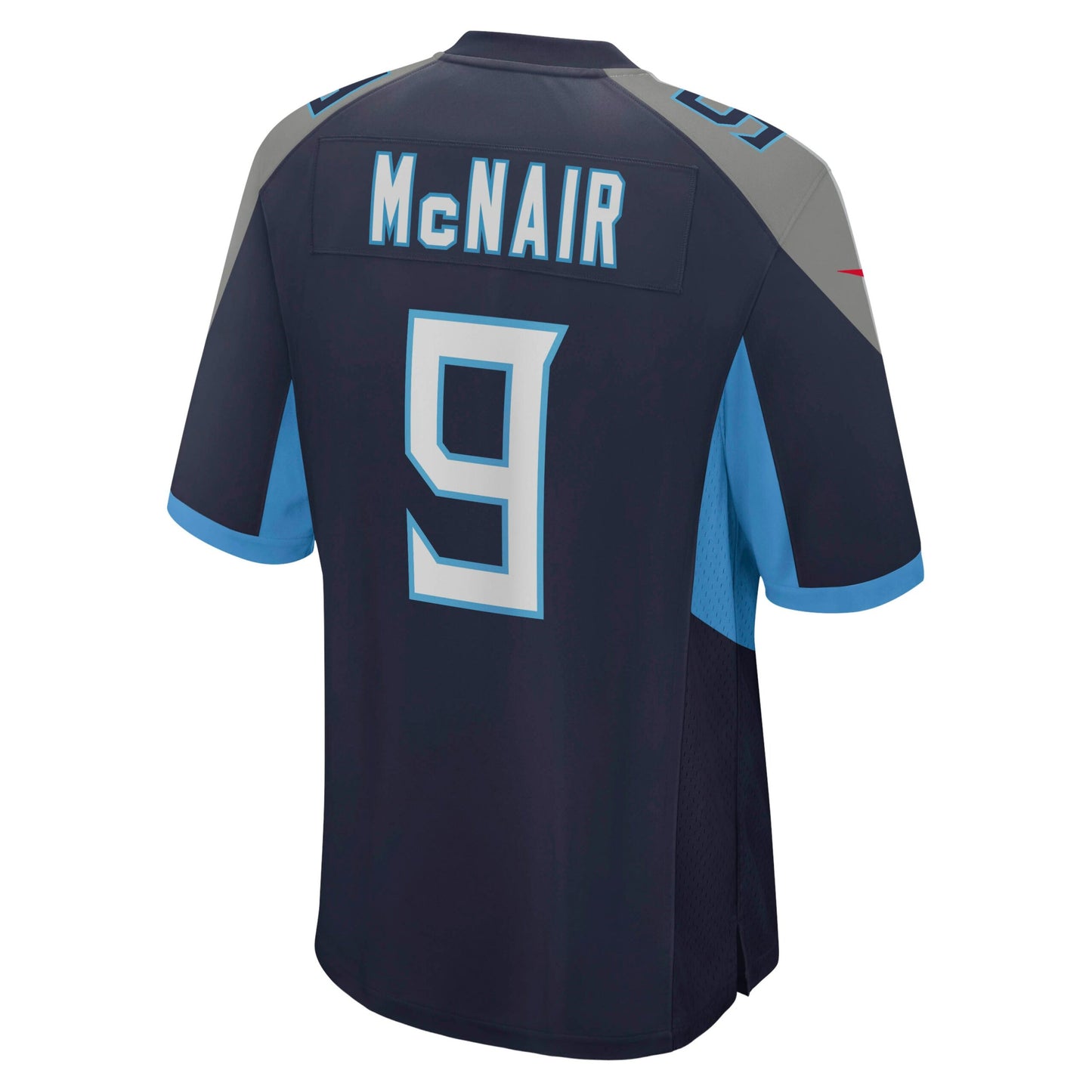 Steve McNair Tennessee Titans Game Retired Player Jersey - Navy