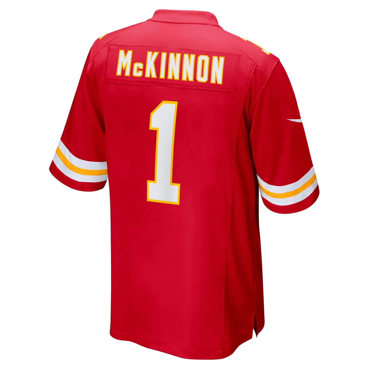 Jerick McKinnon Kansas City Chiefs Super Bowl LVII Patch Game Jersey - Red