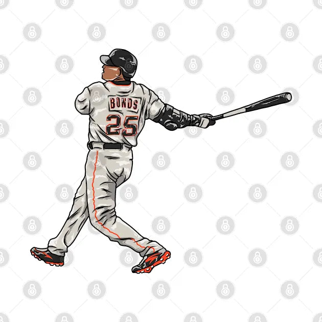 Barry Bonds Cartoon T-Shirt