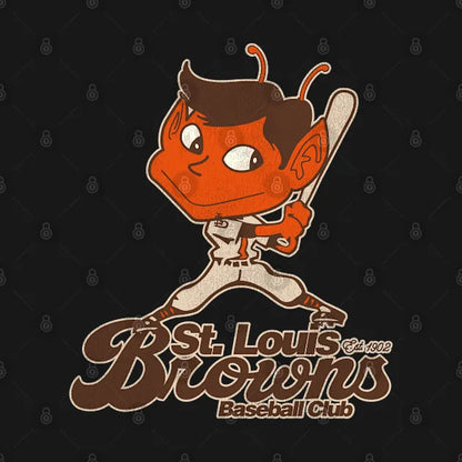 Defunct St Louis Browns Baseball Team Hoodie