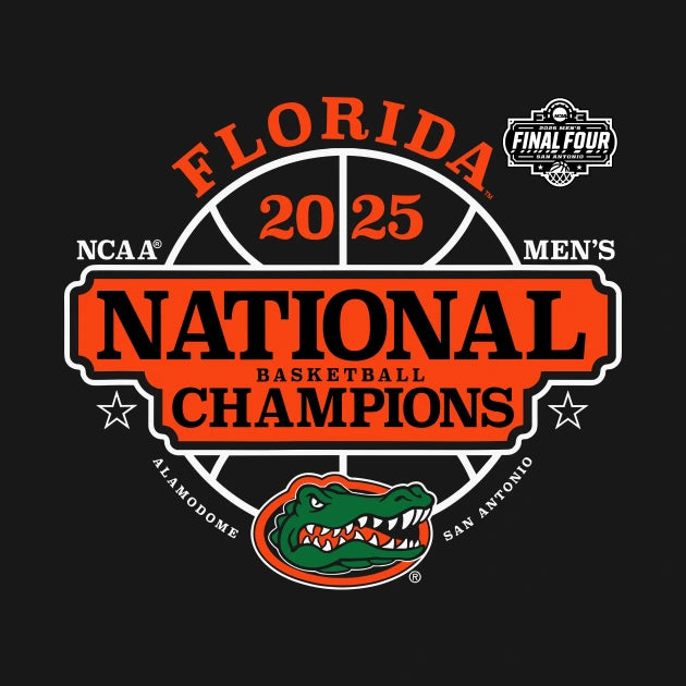 Florida Gators 2025 Basketball National Championship Final Four Hoodie