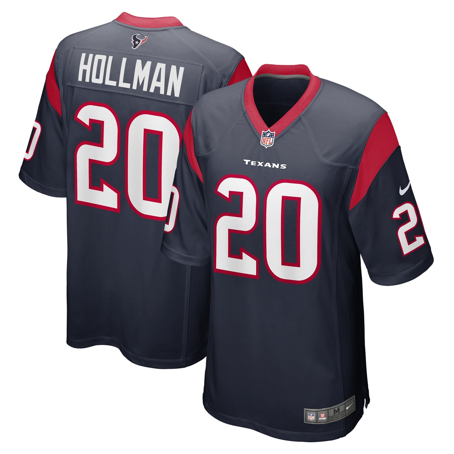 Ka'Dar Hollman Houston Texans Team Game Jersey - ?Navy