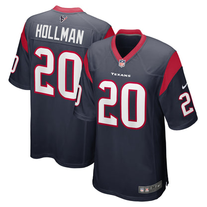 Ka'Dar Hollman Houston Texans Team Game Jersey - ?Navy