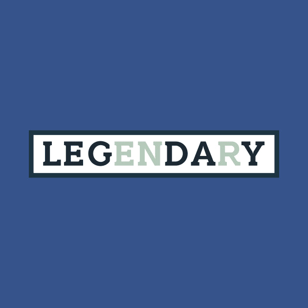 Leg Day Legendary Gym Motivation Design Hoodie