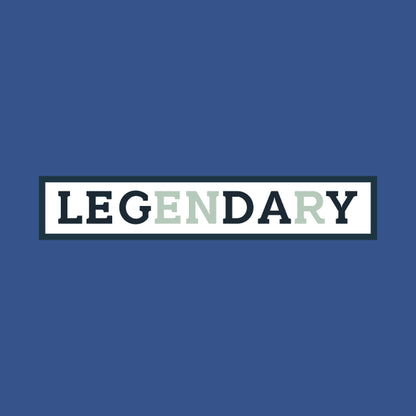 Leg Day Legendary Gym Motivation Design Hoodie