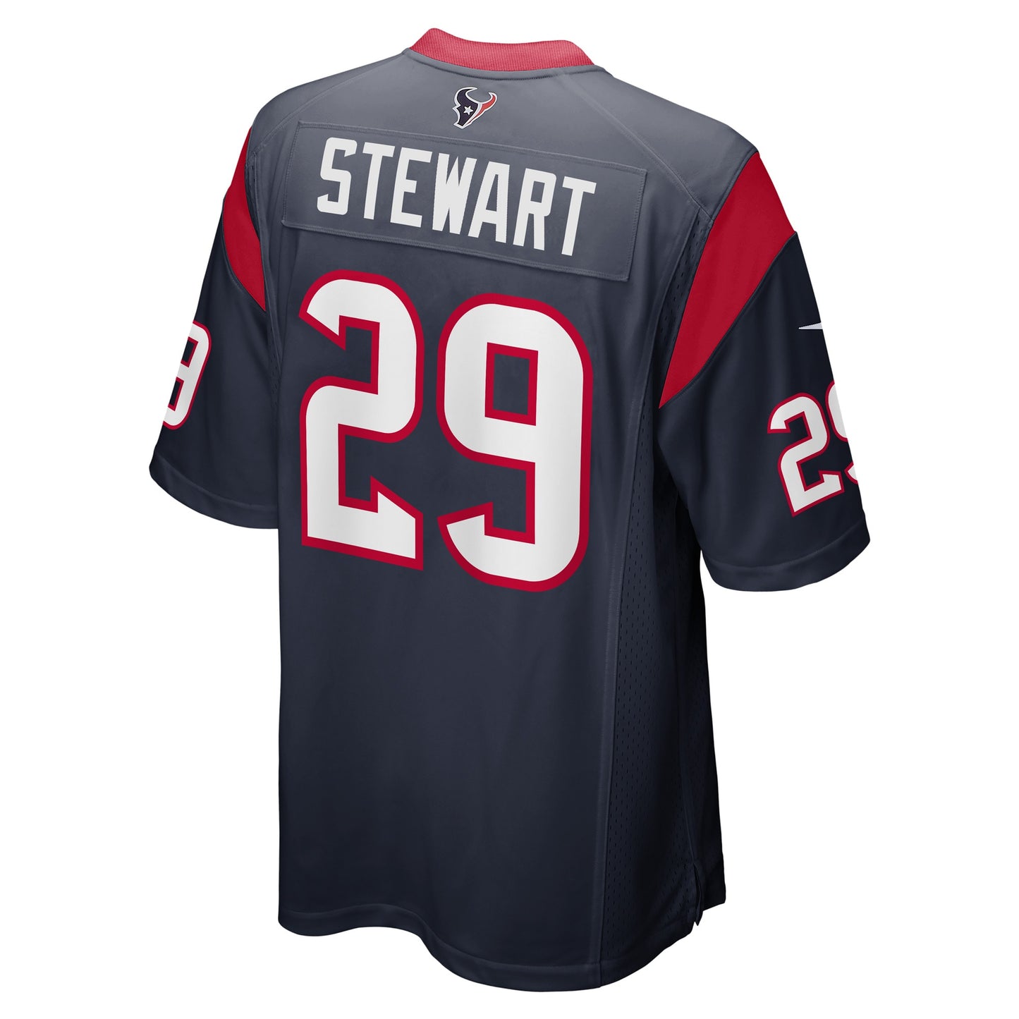 M.J. Stewart Houston Texans Game Player Jersey - Navy