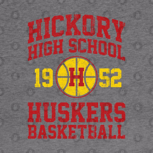 Hickory High School Huskers Basketball (Variant) Hoodie