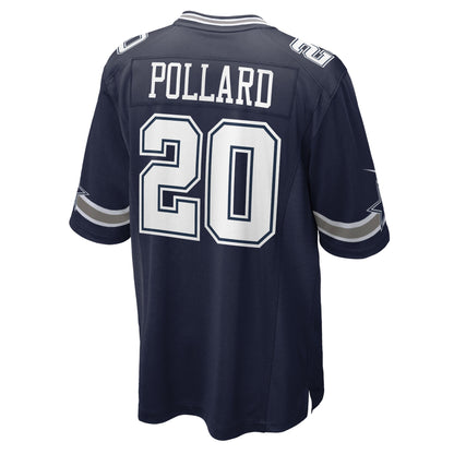 Tony Pollard Dallas Cowboys Game Player Jersey - Navy