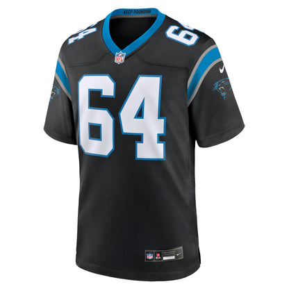 Justin McCray Carolina Panthers Team Game Jersey - Black