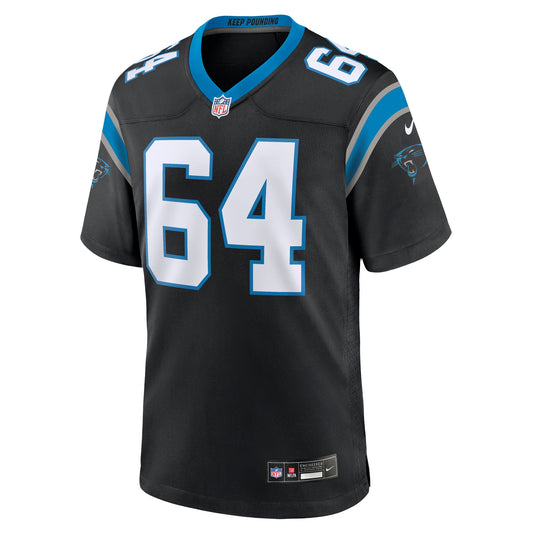 Justin McCray Carolina Panthers Team Game Jersey - Black