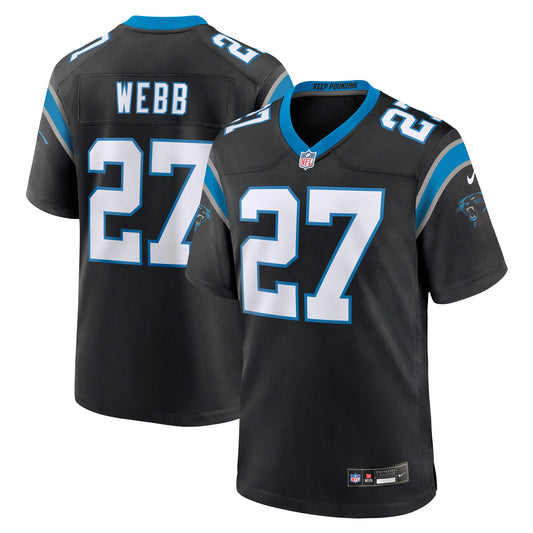 Sam Webb Carolina Panthers Team Game Jersey - ?Black