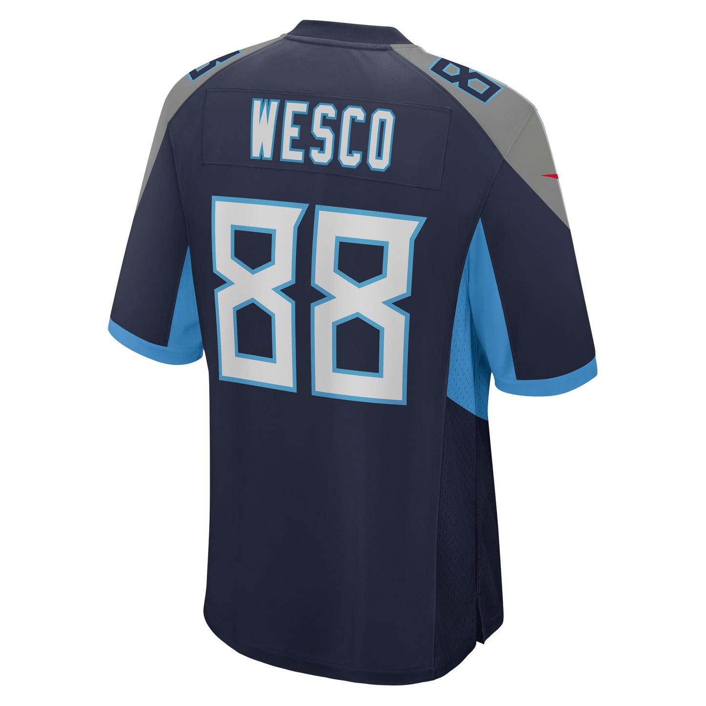 Trevon Wesco Tennessee Titans Game Player Jersey - Navy