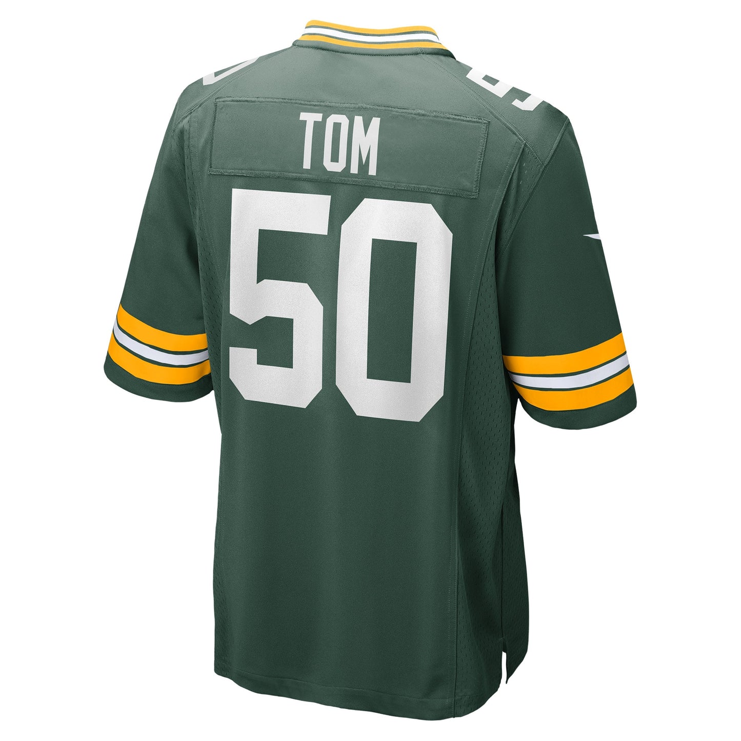 Zach Tom Green Bay Packers Game Player Jersey - Green