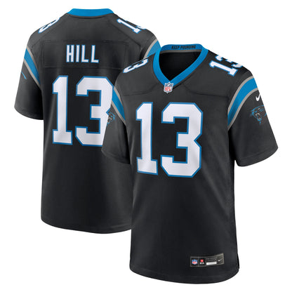 Troy Hill Carolina Panthers Team Game Jersey - ?Black