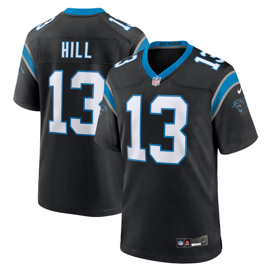Troy Hill Carolina Panthers Team Game Jersey - ?Black