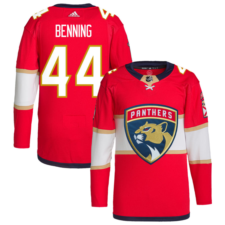 Mike Benning Florida Panthers Home Primegreen Authentic Pro Jersey - Red
