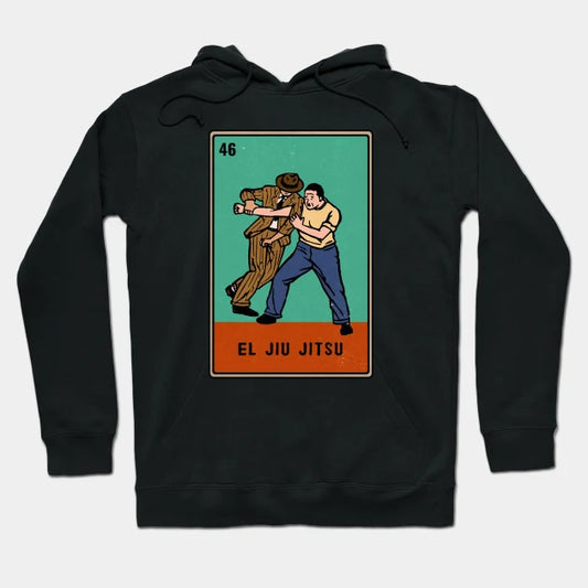 Vintage Jiu Jitsu Loteria Hoodie