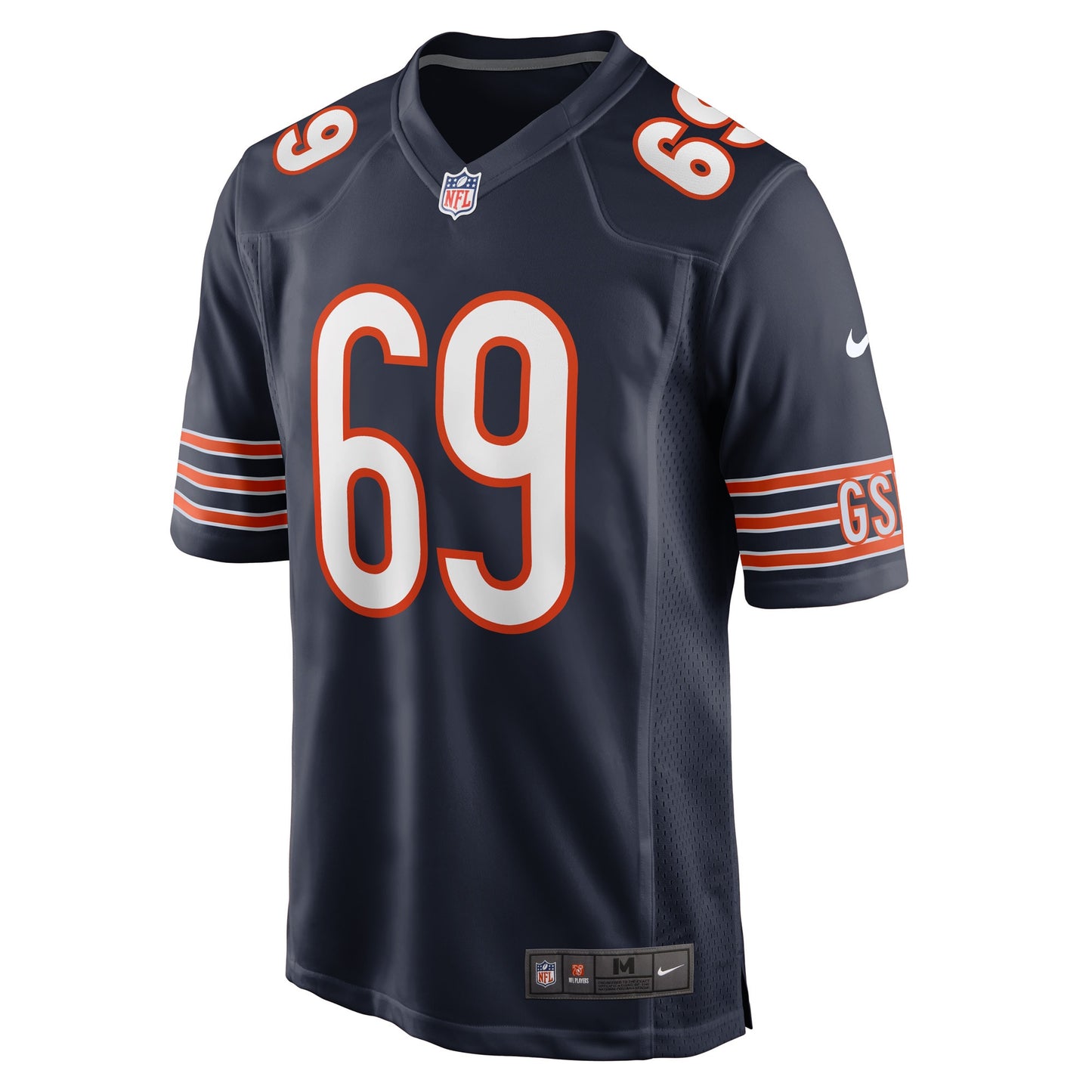 Ja'Tyre Carter Chicago Bears Game Player Jersey - Navy