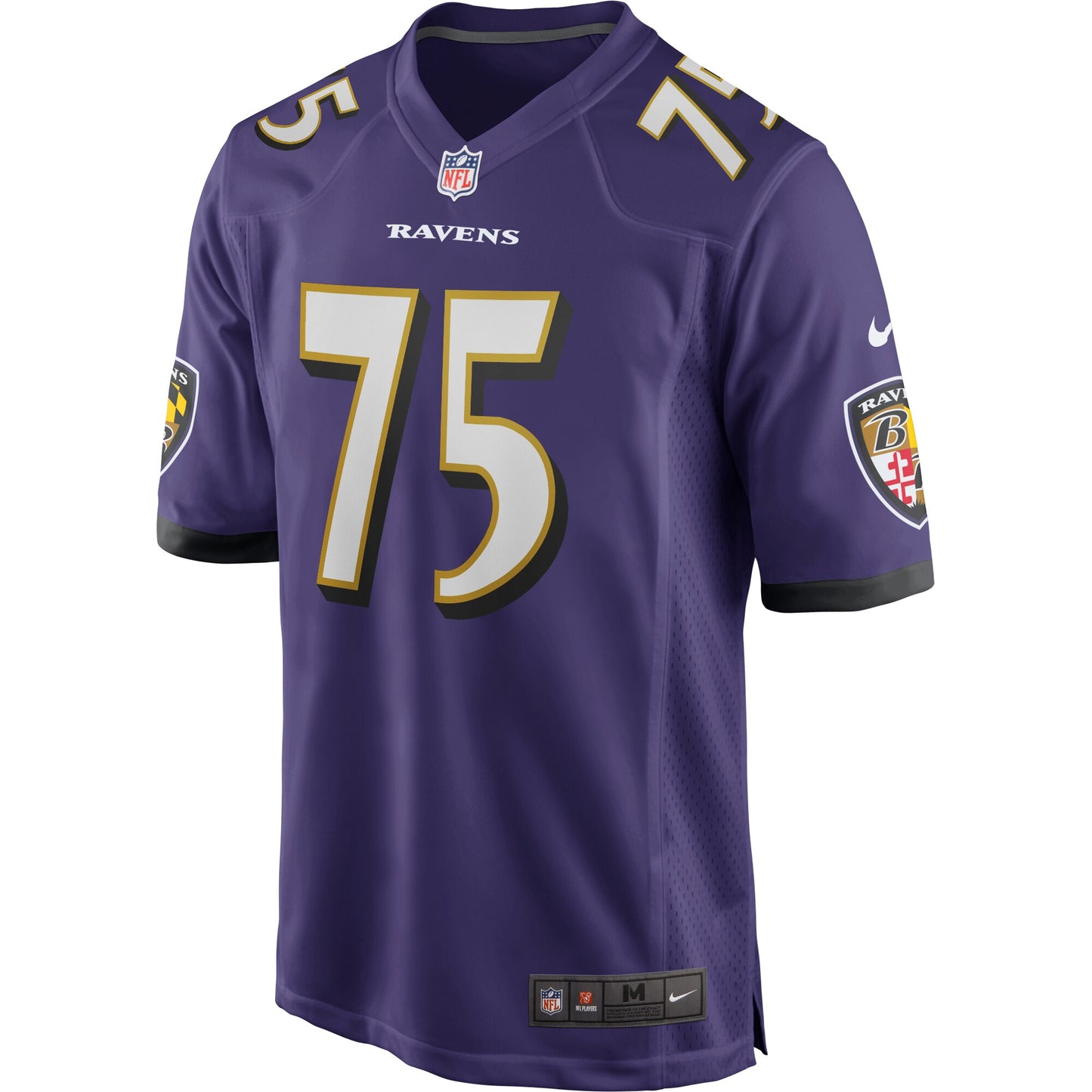 Jonathan Ogden Baltimore Ravens Game Retired Player Jersey - Purple