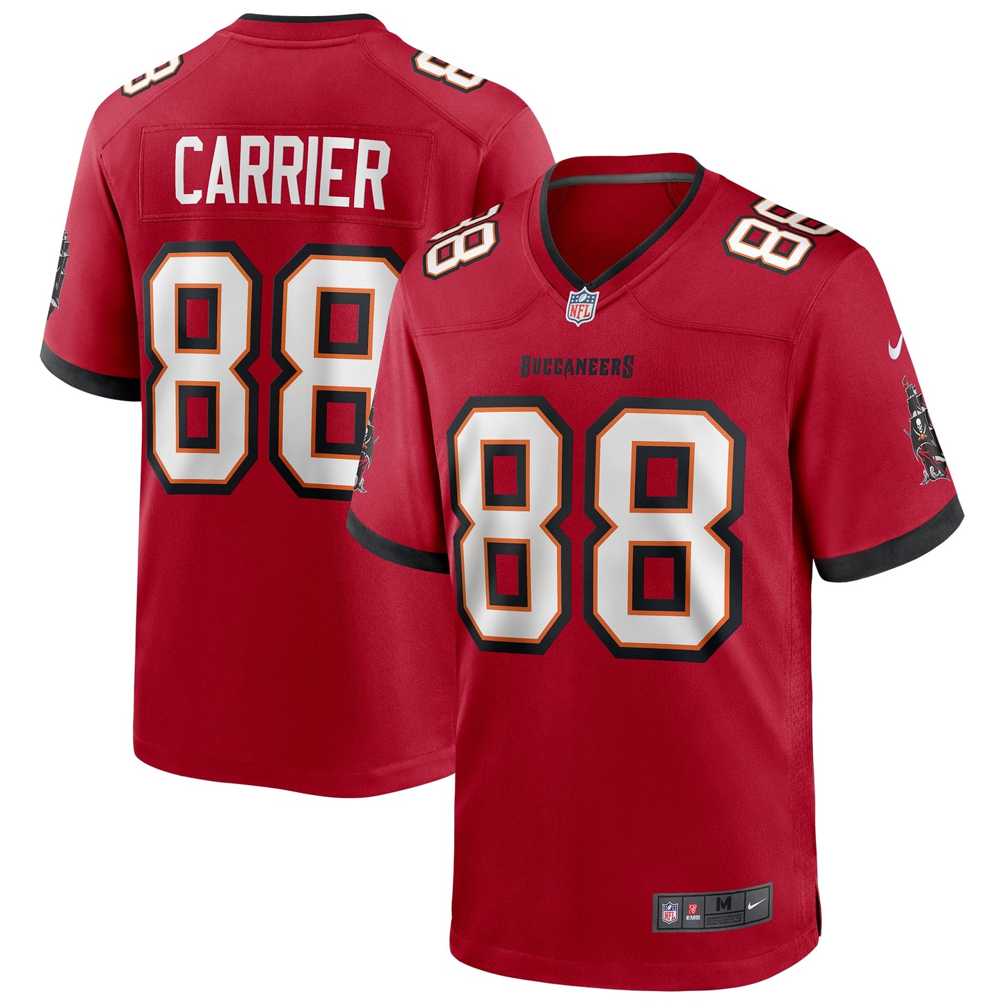 Mark Carrier Tampa Bay Buccaneers Game Retired Player Jersey - Red