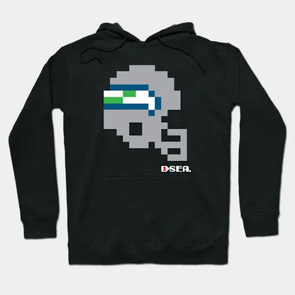 Sea Seahawks Tecmo Bowl Helmet Hoodie