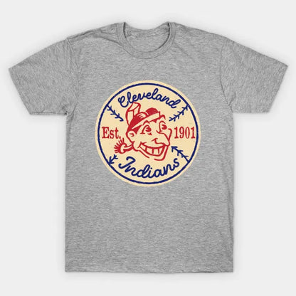 Indians Patch By Buck Tee T-Shirt
