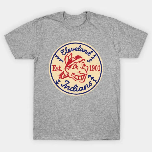 Indians Patch By Buck Tee T-Shirt