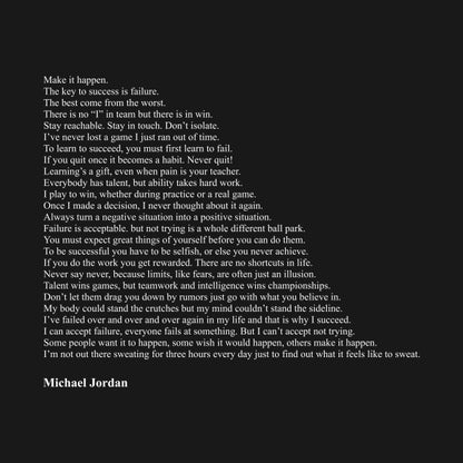 Michael Jordan Quotes Hoodie