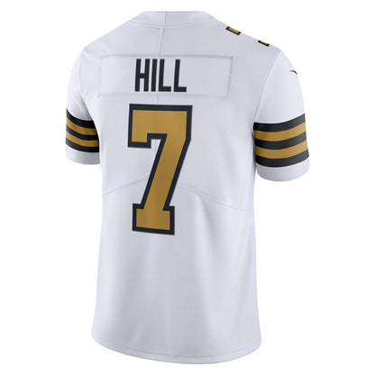 Men's New Orleans Saints Taysom Hill Vapor Jersey - White