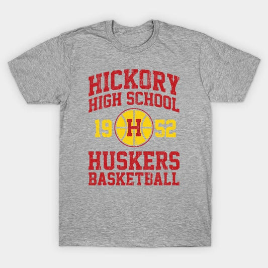 Hickory High School Huskers Basketball (Variant) T-Shirt