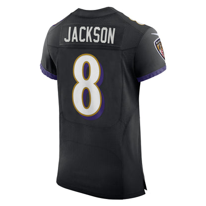 Lamar Jackson Baltimore Ravens Alternate Vapor Elite Player Jersey - Black