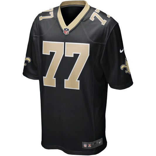 Carl Nicks New Orleans Saints Game Retired Player Jersey - Black