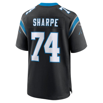 David Sharpe Carolina Panthers Team Game Jersey - ?Black