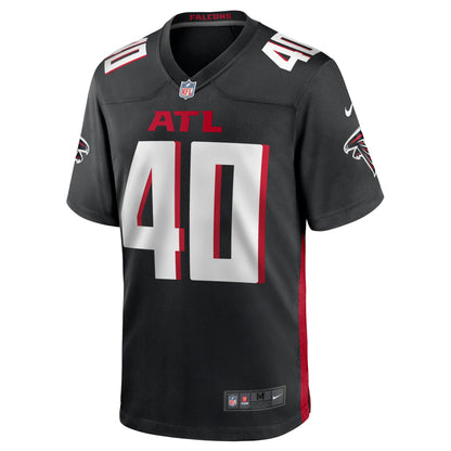 Keith Smith Atlanta Falcons Game Jersey - Black