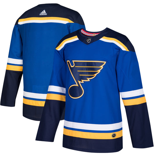 St. Louis Blues Home Authentic Blank Jersey - Blue