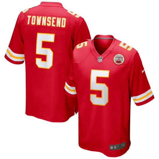 Tommy Townsend Kansas City Chiefs Game Jersey - Red