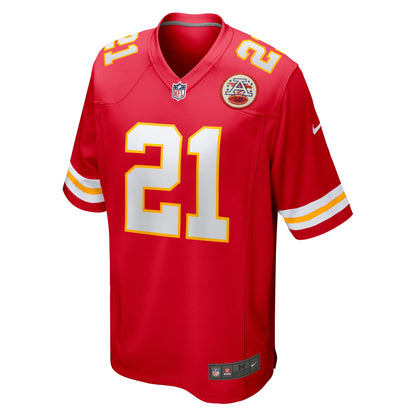 Trent McDuffie Kansas City Chiefs Player Game Jersey - Red