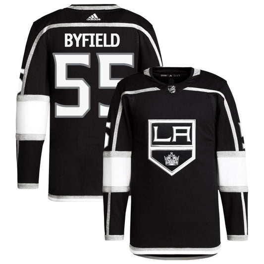 Quinton Byfield Los Angeles Kings Home Primegreen Authentic Pro Jersey - Black