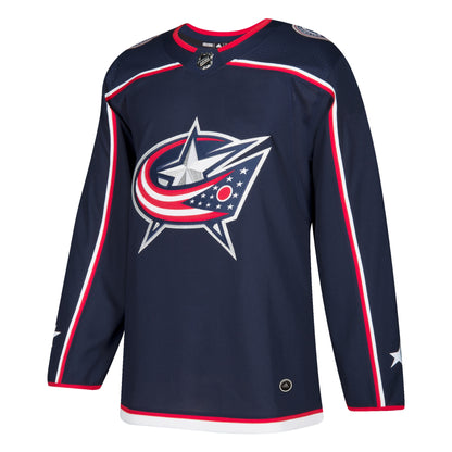 Columbus Blue Jackets Home Authentic Blank Jersey - Navy
