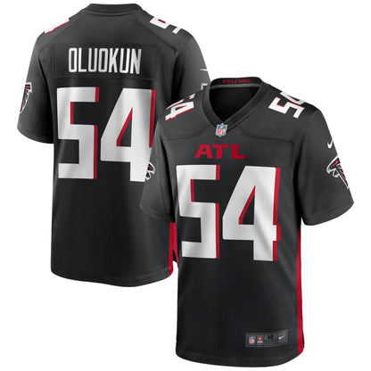 Foyesade Oluokun Atlanta Falcons Game Jersey - Black