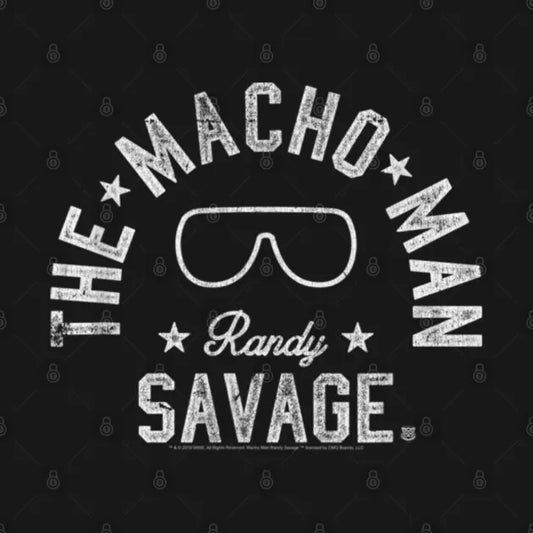 Macho Man Vintage Fight Type T-Shirt