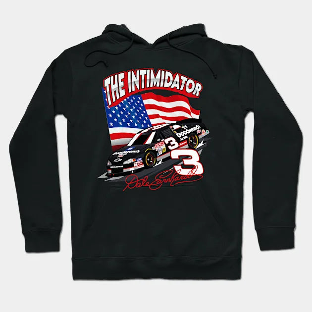 Dale Earnhardt Sr 'The Intimidator' Nascar Hoodie