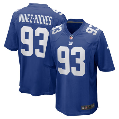 Rakeem Nunez-Roches New York Giants Game Player Jersey - Royal