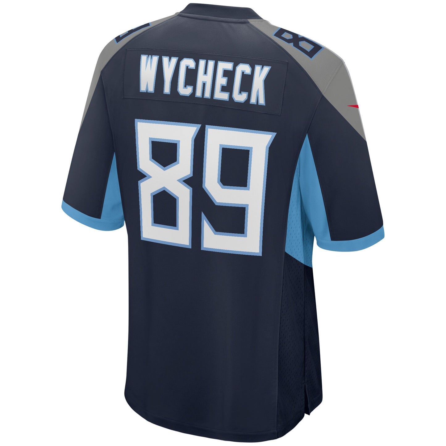 Frank Wycheck Tennessee Titans Game Retired Player Jersey - Navy