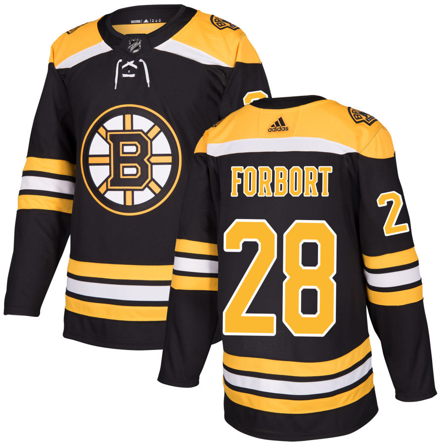Derek Forbort Boston Bruins Authentic Jersey - Black