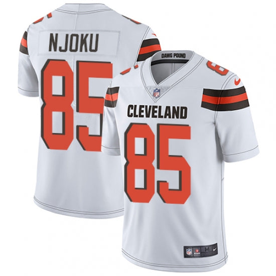 Men's Cleveland Browns David Njoku Limited Player Jersey White