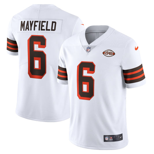 Baker Mayfield Cleveland Browns 1946 Collection Alternate Vapor Limited Jersey - White