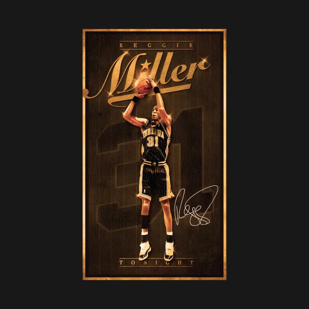 Reggie Miller Tonight Signature T-Shirt